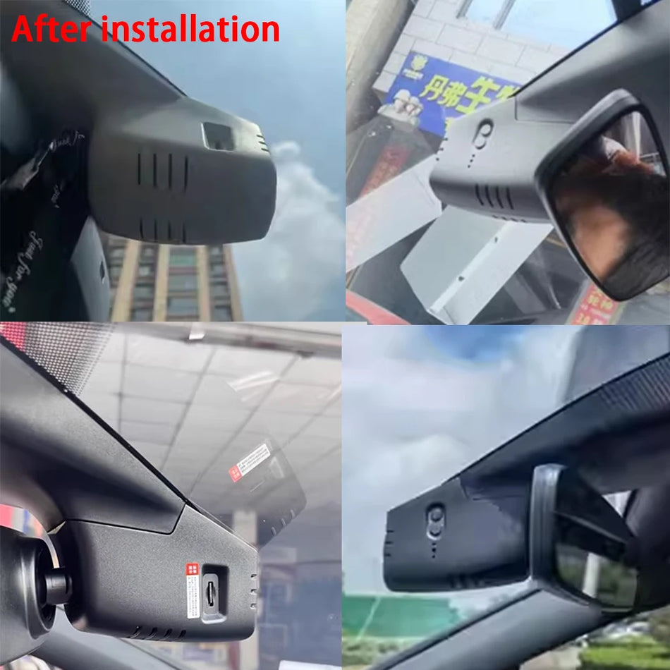 Dash Cam Volkswagen Talagon 4K 2160P Plug and Play auto DVR 170-kraadise laia vaatega