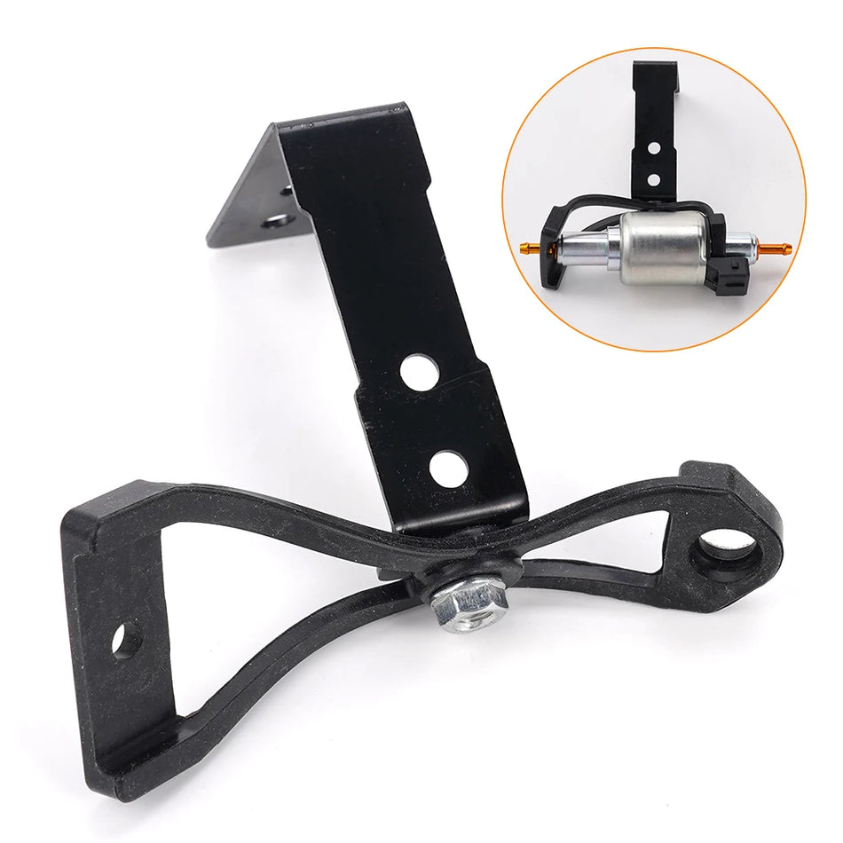 Webasto Eberspacher Diesel Heater Fuel Pump Bracket, Universal Metal and Rubber