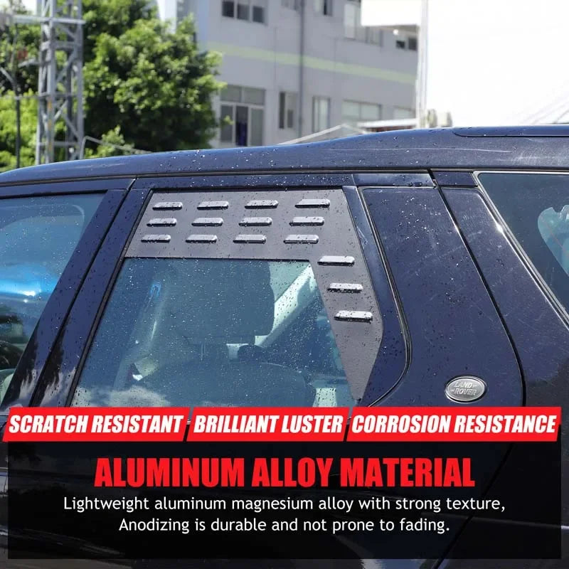 Αλουμινένιο Μαύρο Πίσω Πτερύγιο Αερισμού για LR5 Discovery 2017 2024