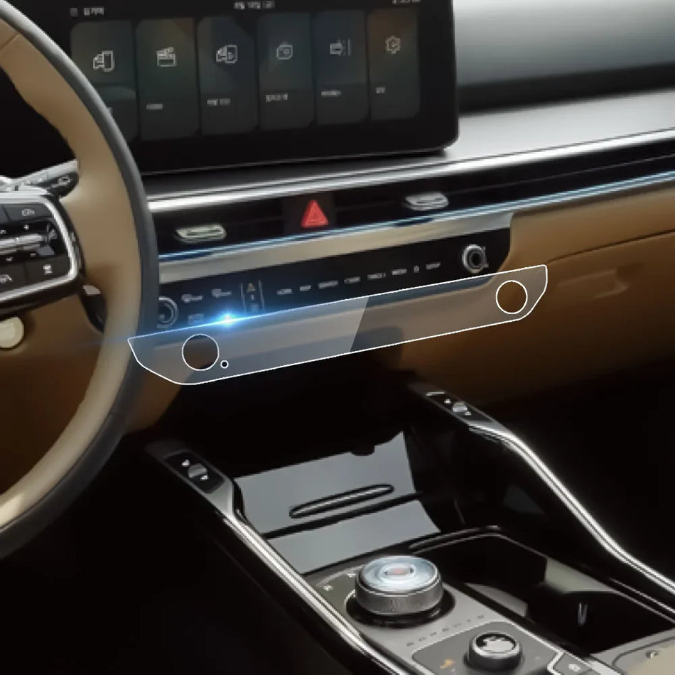 Protetor de Ecrã para Kia Sorento 2024 2025, Display de Controlo Climático TPU Transparente