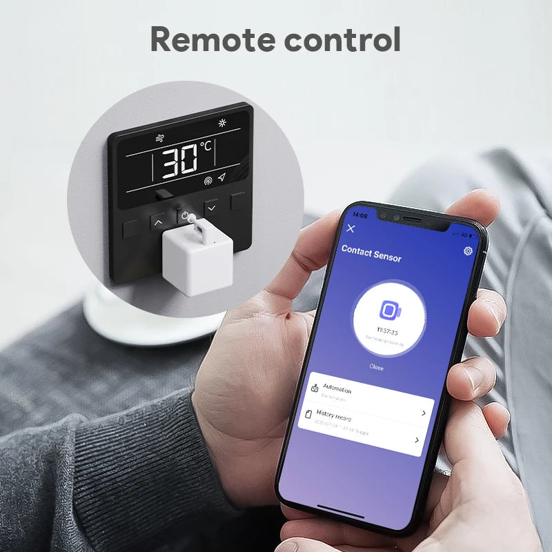 Bluetooth inteligentný ovládač Fingerbot pre Alexa a Google Home