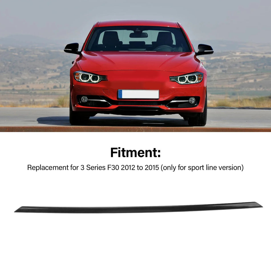 Moldura central del parachoques delantero para BMW Serie 3 F30 F31 2012-2015