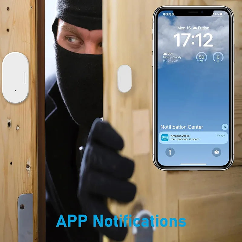 Zsviot Zigbee Door Sensor &ndash; Smart Home Automation Ready