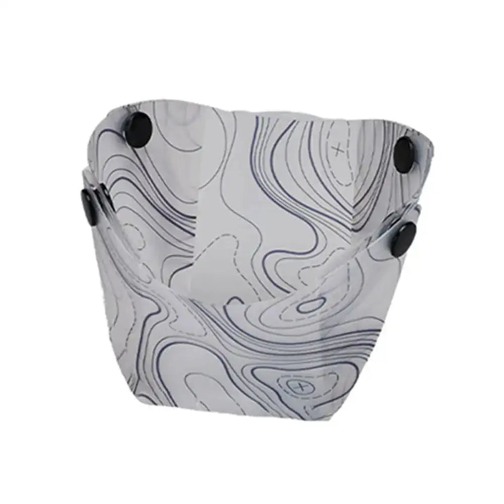 Outdoor Portable Foldable Camping Tableware Food Grade White Water cup