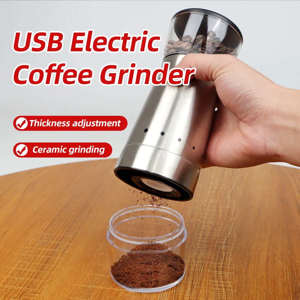 Choice Electric Coffee Grinder &ndash; USB Rechargeable Portable