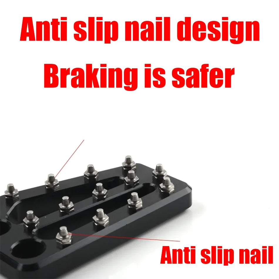 CFMOTO 800MT Bakre fotbromspedal förlängare, hållbar, enkel att installera för 2023 2024