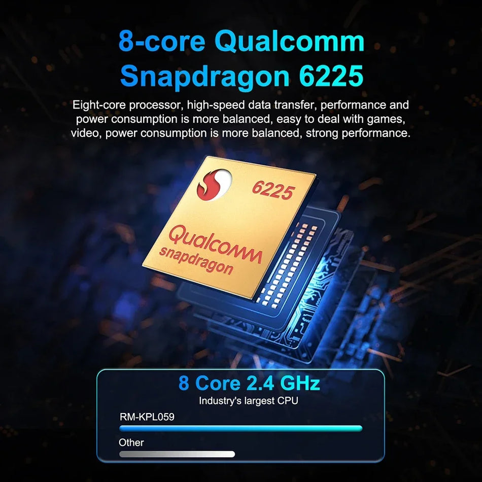 Kablosuz CarPlay ile Android 13 CarPlay AI Kutusu, Qualcomm 6225 8 Çekirdek