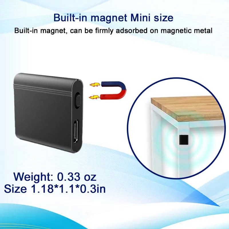 Mini Voice Activated Recorder &ndash; Ultra Compact Design