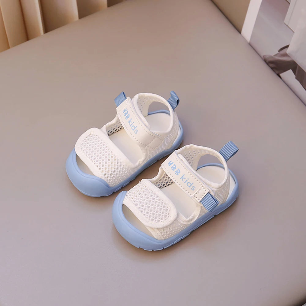 2025 Breathable Mesh Sandals for Girls - Ultra-Light, Ergonomic Design Blue / 21
