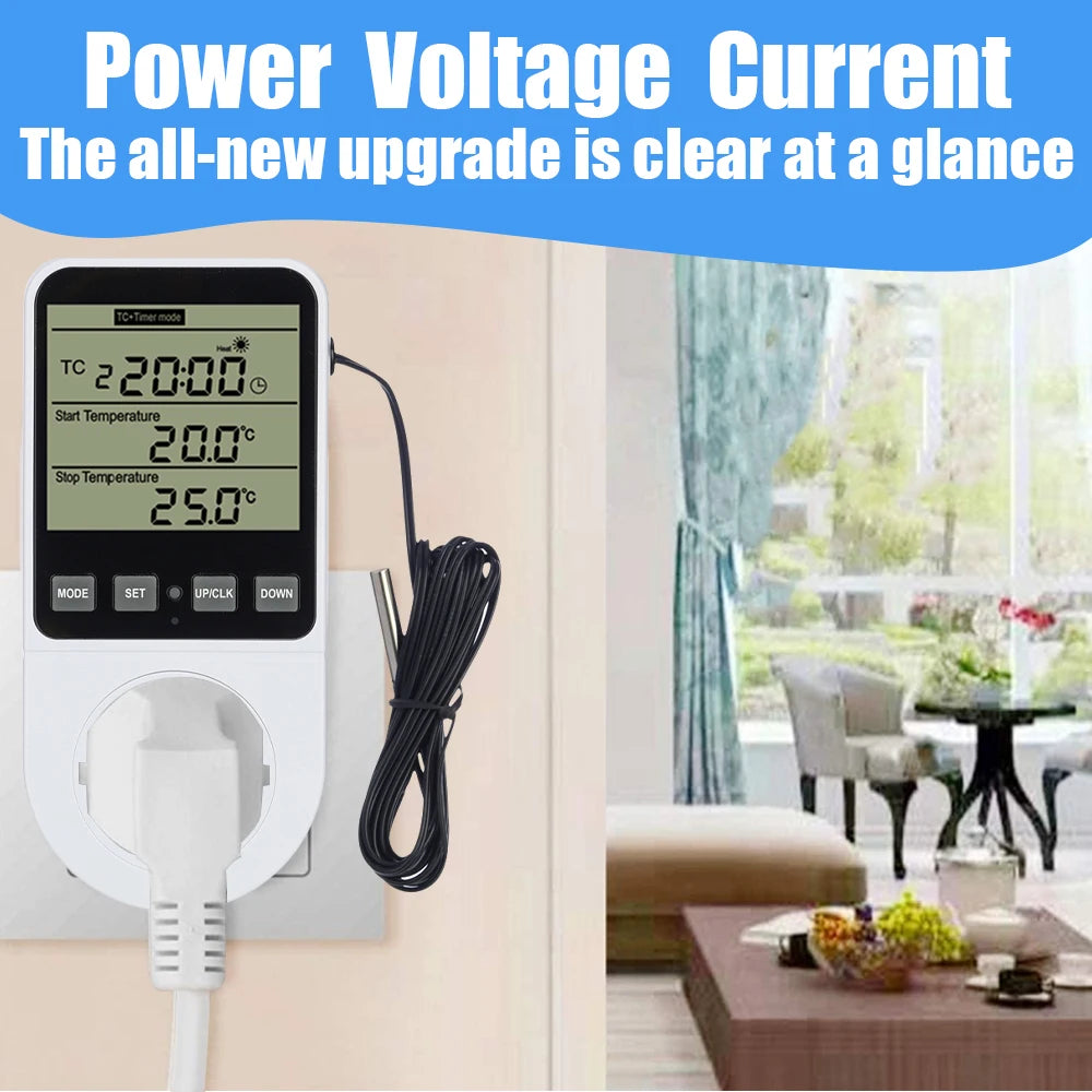 AC120-240V Temperature Controller Socket &ndash; High Accuracy