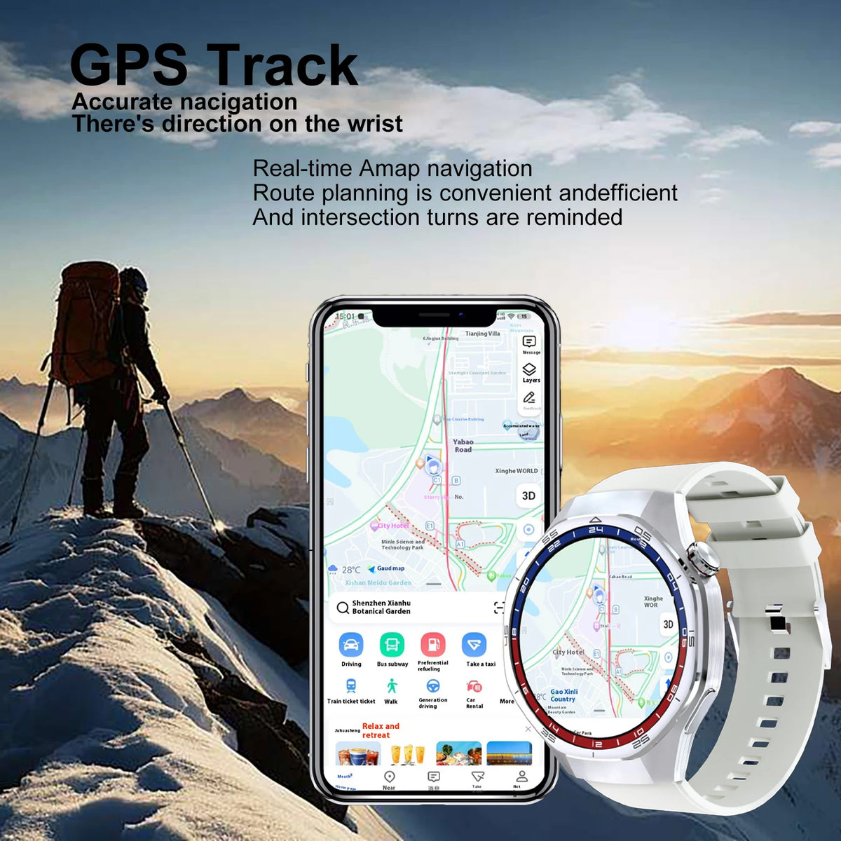 GT 5 Pro 2025 &ndash; 24h Blood Pressure Monitoring And NFC GPS