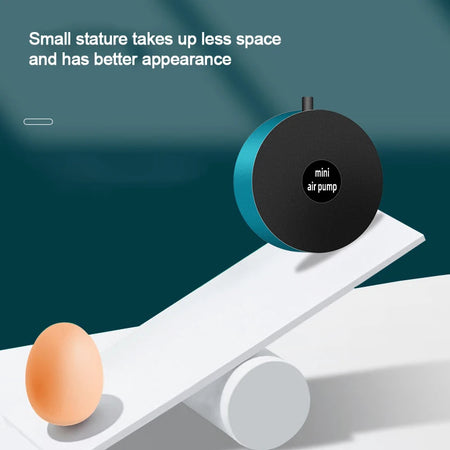 Ultra Silent 220V 1W Aquarium Air Pump - Low Noise Design