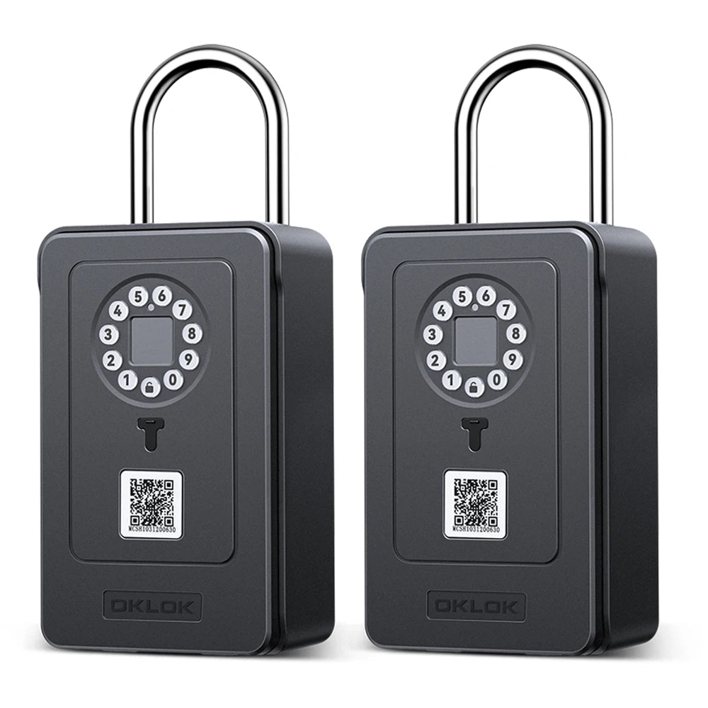 Elecpow Bluetooth Lock Box &ndash; Biometric and Bluetooth Unlock 2 Sets Key Boxes / CHINA