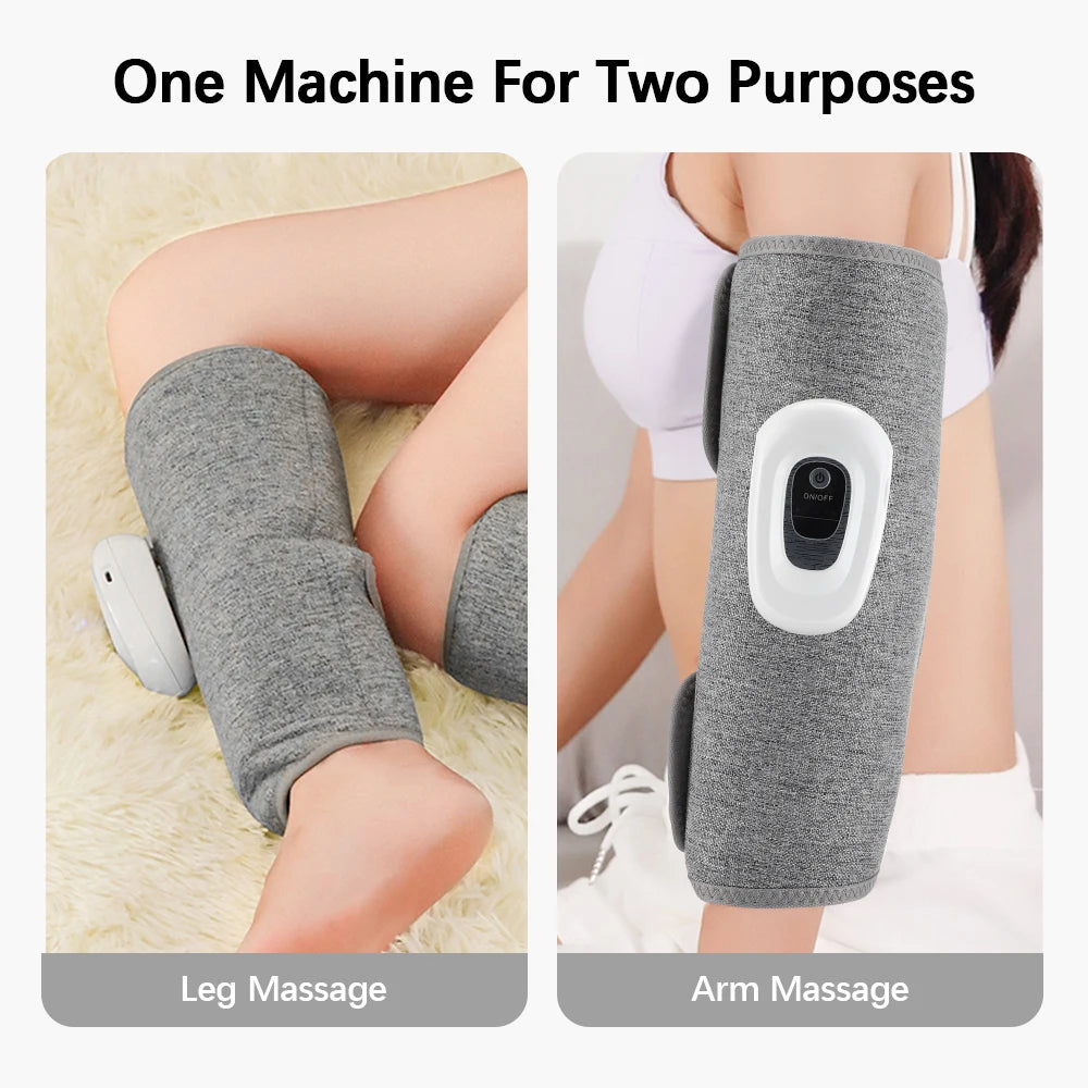 Electric 360&deg; Air Pressure Calf Massager - Wireless Leg Massage with 3 Modes