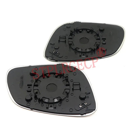 Driver Passenger Rearview Side Mirror Lens Door Wing Mirrors Glass with Heating for Porsche Cayenne 955 Pre-facelift 2002-2007 by InterCyprus Trading Ltd