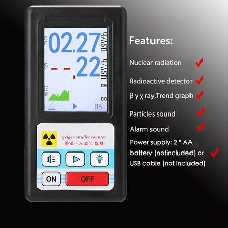 BR-6 Geiger Counter Nuclear Radiation Detector | Personal Dosimeter &amp; Marble Tool BR-6 1