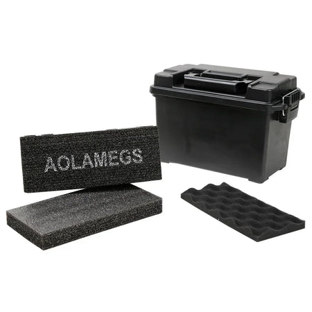 AMMO 50-P Plastic Box - Foam Pistol Magazine Holder