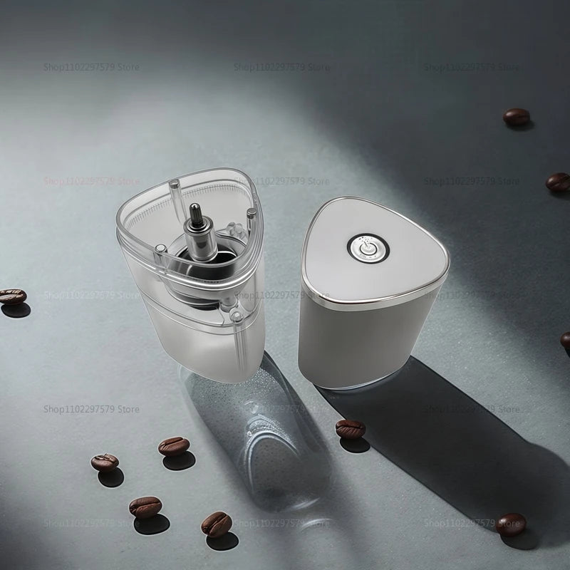 2025 Portable Hand Coffee Grinder &ndash; USB Rechargeable Burr