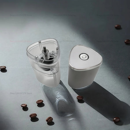 2025 Portable Hand Coffee Grinder &ndash; USB Rechargeable Burr
