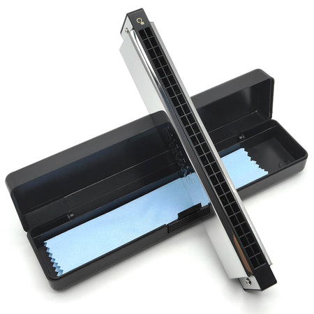 Swan 24 Hole Tremolo Harmonica &ndash; Ideal For Beginners Key of Db