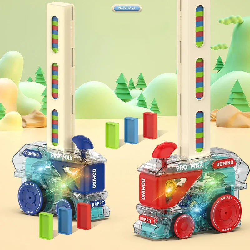 Domino Laying Train Set &ndash; Creative Educational Fun for Kids