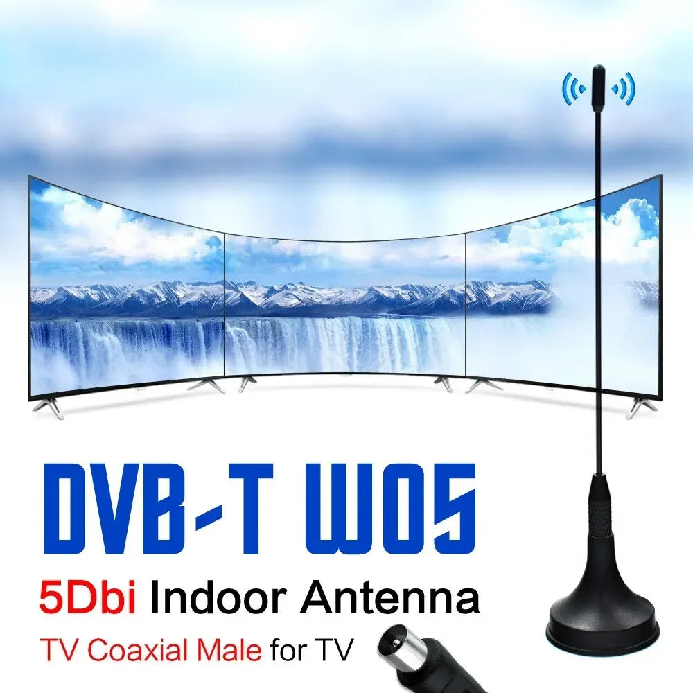 New Freeview HDTV Indoor Signal Receiver 5dBi &ndash; Slim