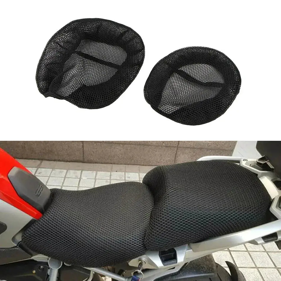 Motorcycle Cushion Seat Cover 3D Nylon Fabric Saddle Seat Cover For BMW R1250GS ADV R1200GS ADVENTURE R1300GS 2018-2022 2023 by InterCyprus Trading Ltd