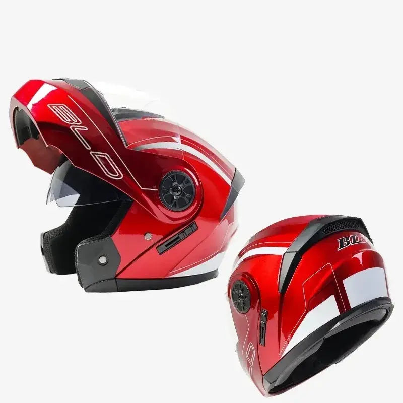 2024 New DOT Appoved High Quality Double Lens Flip Up Helmet Abs Full Face motocross Motorcycle Racing Helmet Unisex by InterCyprus Trading Ltd
