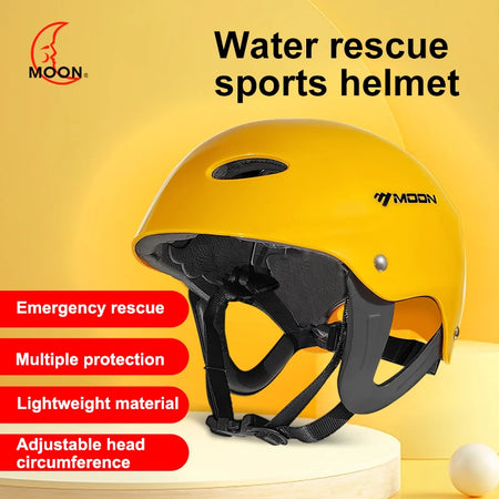 MOON Waterproof Surfing Helmet - Safety Certified for Kayaking &amp; Paddleboarding