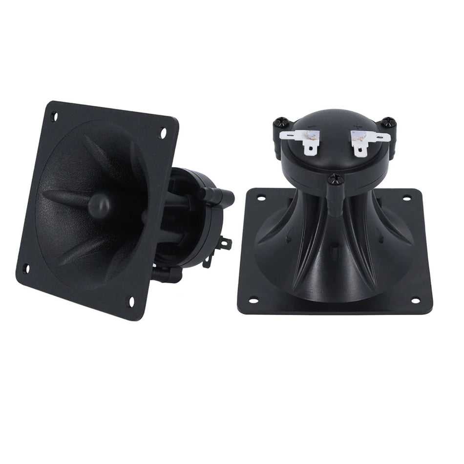 150W Piezoelectric Tweeter Speakers 85MM Ceramic Buzzer Square Audio Set - 2Pcs Default Title