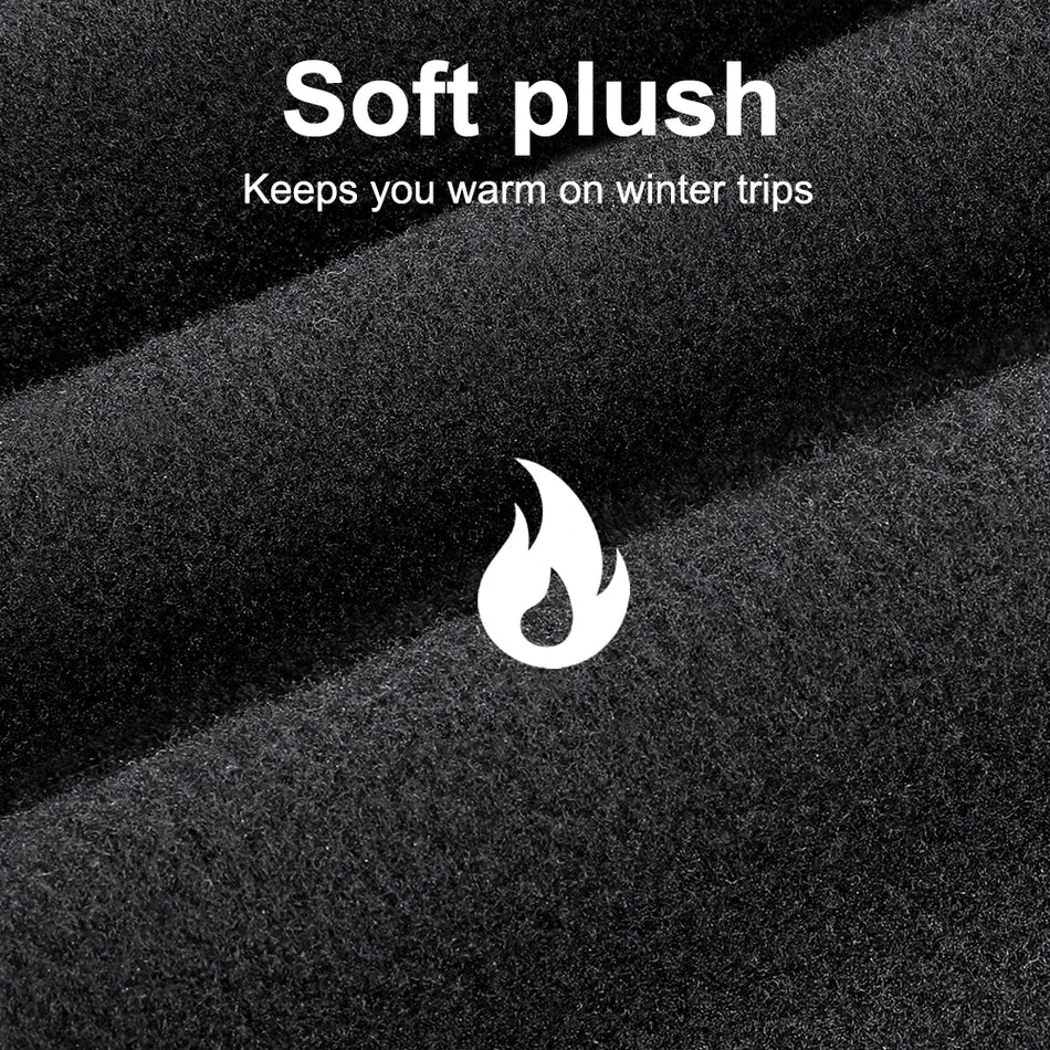 Теплая зимняя балаклава для велоспорта, ветрозащитная вязаная шапка, изготовленная из полиэстера