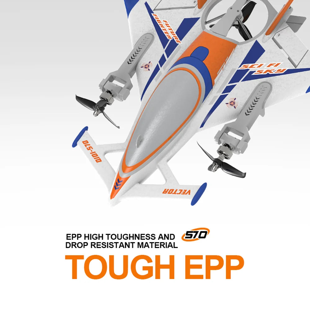 QIDI570 RC Plane &ndash; 8CH Brushless Fixed Wing Flying Glider