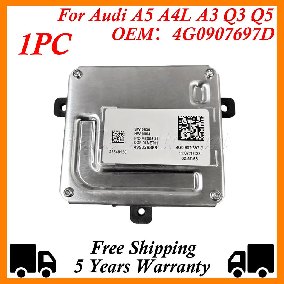 Controler pentru luminile de zi, pentru Audi A4 A5 A6 Q3 Q5 4G0907697D