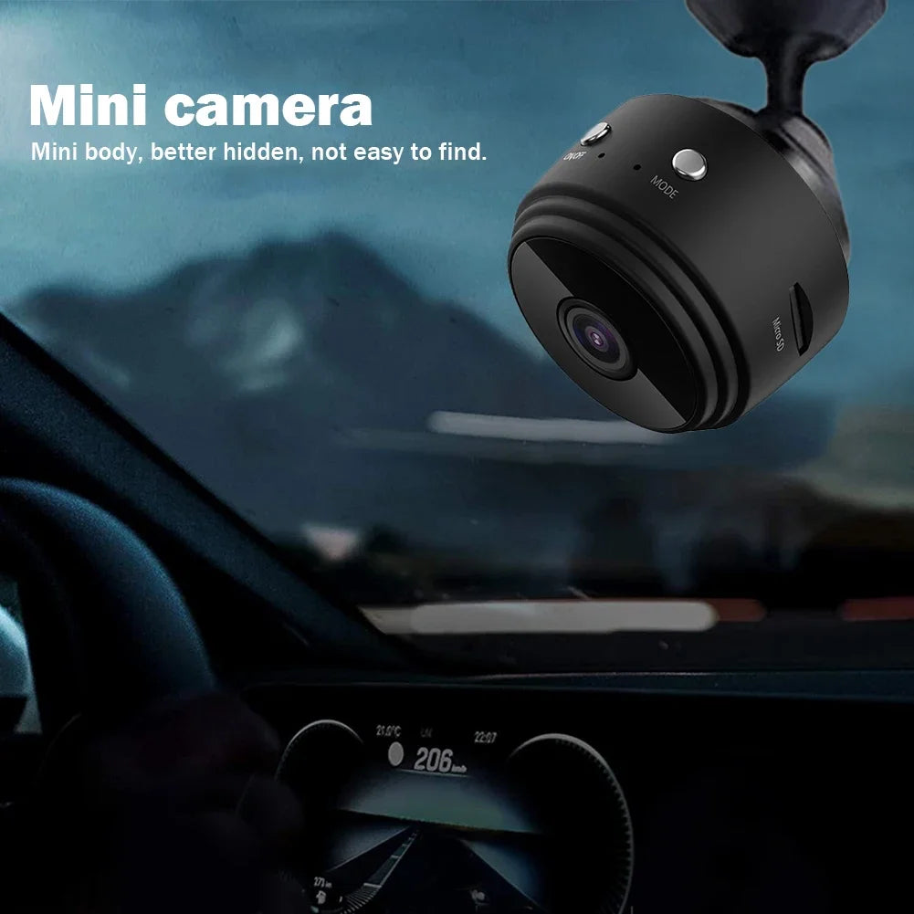 Smart HD 1080p Video Camera with Night Vision &amp; Remote Viewing