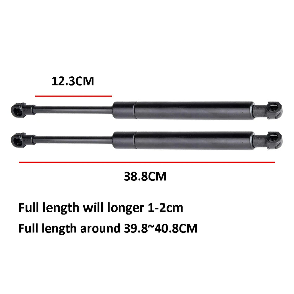 Nissan Maxima Front Hood Lift Support Gas Spring Shocks, Plastic and Metal