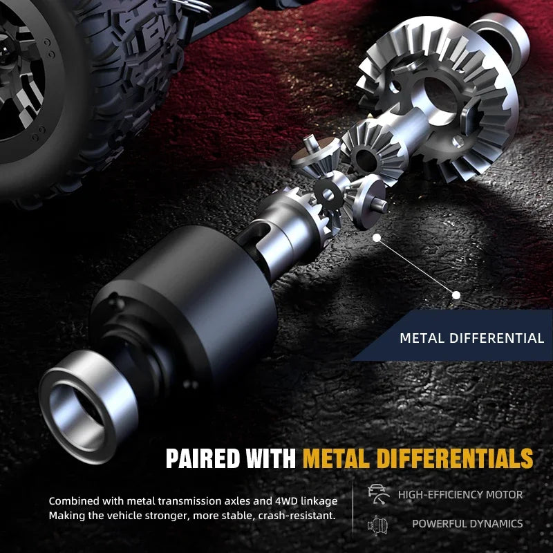 C8811 1/20 4WD RC Car &ndash; 40kmh Brushless Off Road Vehicle