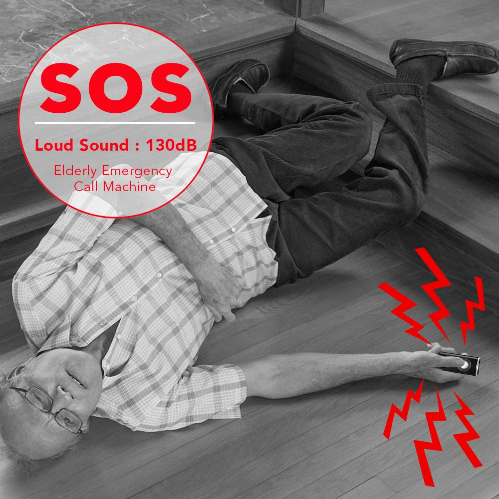 Awapow AF2004 Personal Defense Alarm - 130dB Siren With LED