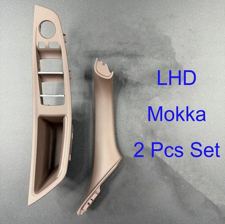 ABS Replacement F10 F11 Interior Front Door Pull Handle Set For BMW 5 Series F10 F11 F18 520i 523i 525i 528i 535i by InterCyprus Trading Ltd