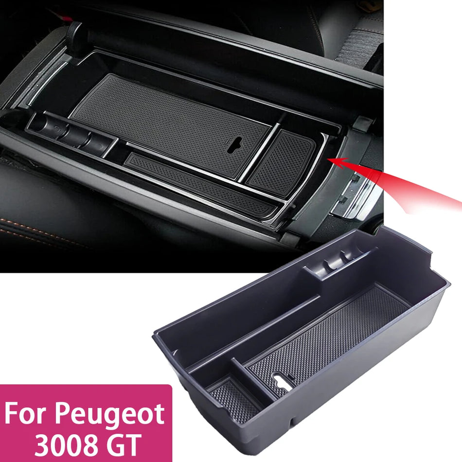 Peugeot 3008 Porankio Saugojimo Dėžė Centrinės Konsolės Organizatorius