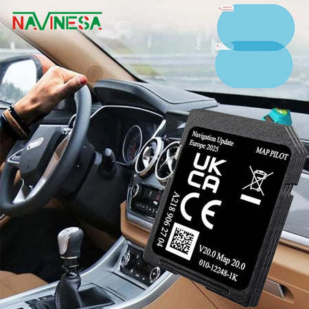 32GB Europe Navigation SD Card 2025 V20 for Mercedes A B C E M ML MLC-Class - UK EU Maps CHINA / A218 V20