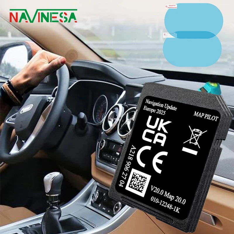 32GB Mercedes CLA Navigation SD Card &ndash; Latest 2025 Europe Maps CHINA / A218 V20