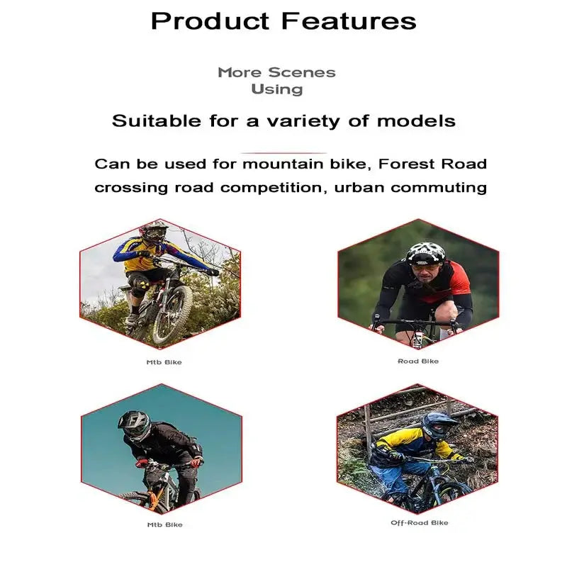 Enli Full Set 3D 3M Bicycle Frame Protective Film Wear resistant and Leave No Trace Mountain Bike Frame Protective Film by InterCyprus Trading Ltd
