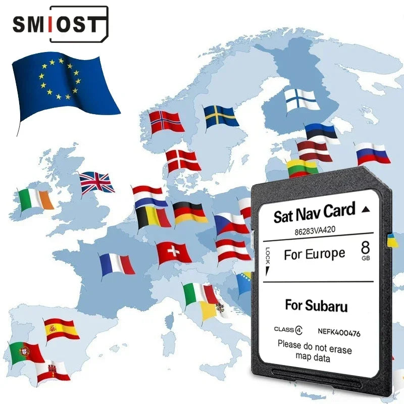 SMIOST 86283VA420 SD Card For Subaru BRZ &ndash; Latest Maps CHINA / VA420 no USB