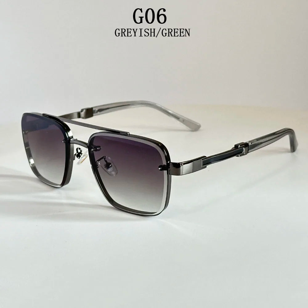 2025 New Square Sunglass &ndash; Vintage Anti UV Protection G06 / CHINA / As the picture
