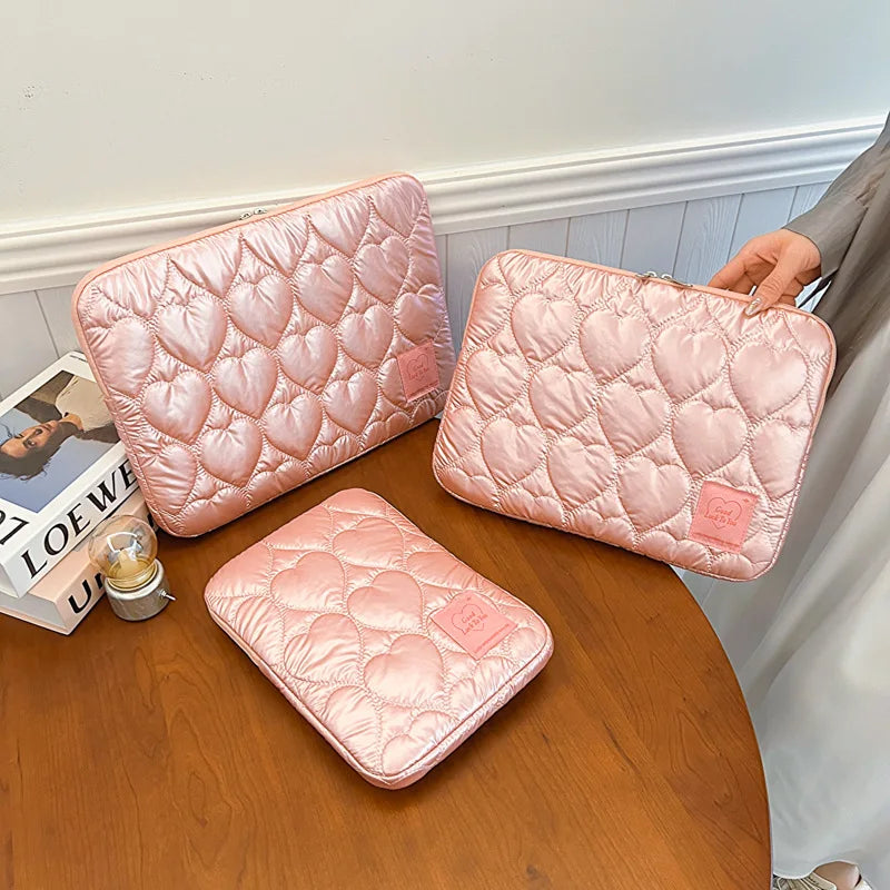 Macaron Color Laptop Sleeve pink / 13-14 inch