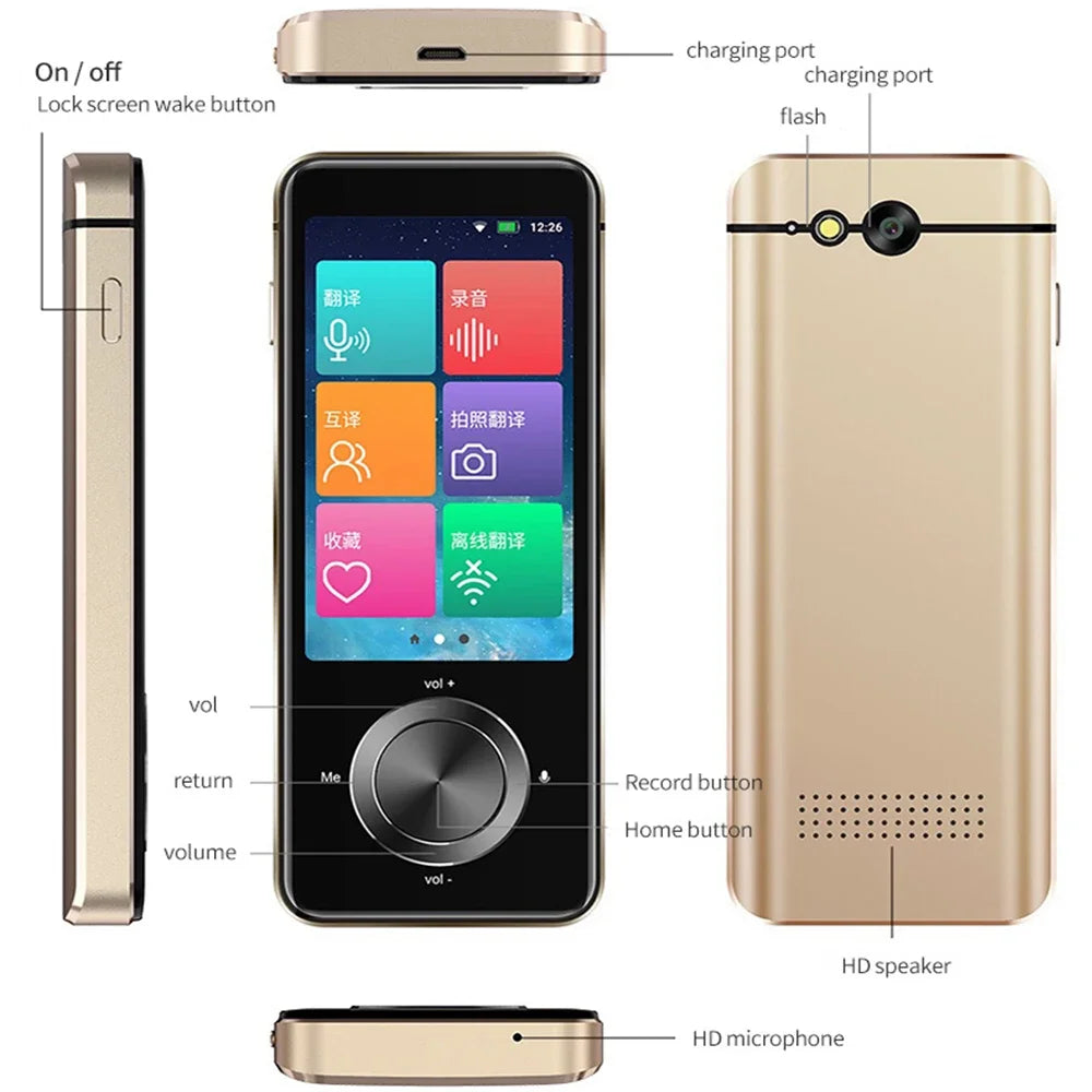 Upgraded M9 &ndash; Real-Time Portable Voice Translator Device