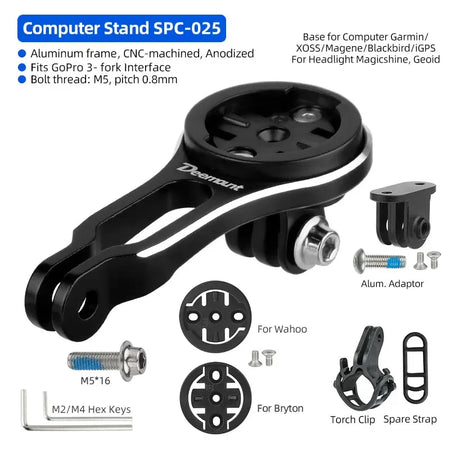 Deemount Bike Computer Stand &ndash; Robust Aluminum Alloy Construction For Wahoo N B01B / CHINA