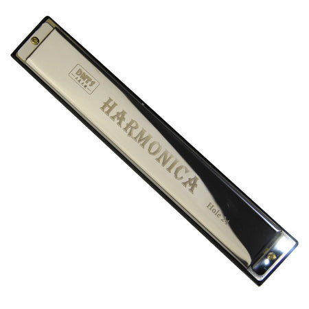 Miwayer 24 Holes Professional Harmonica &ndash; Case Included Silver