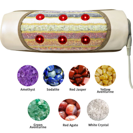 Far Infrared Heated Bolster Pillow &ndash; Photon Light Therapy