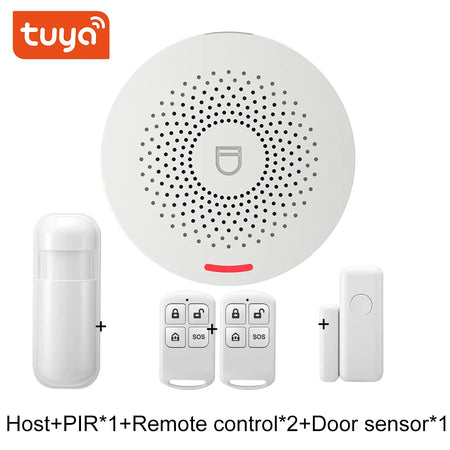 Tuya Smart Home Security Alarm Hub Kit &ndash; Sound Alerts D / US Plug